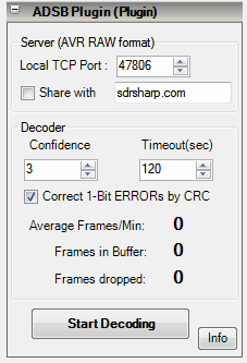 ADSB# SDR# Plugin