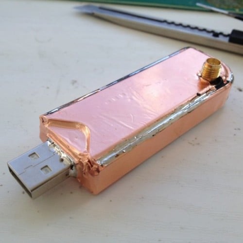 Copper Tape Shielding RTL-SDR