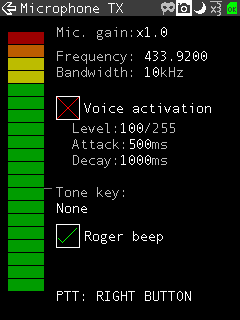 Portapack Microphone Transmitter