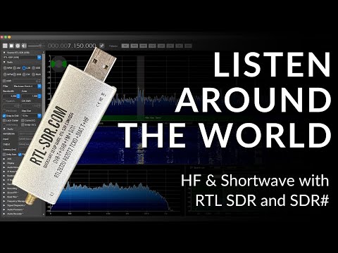 Listen Around the World - No Internet Required (HF &amp; Shortwave on RTL SDR)