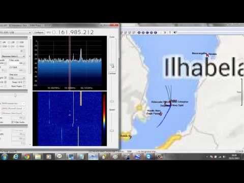 Recebendo sinais (AIS) com RTL-SDR