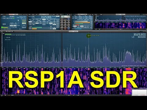 RSP1A SDR receiver and SDRuno software - CQ World Wide DX Contest (CW) 2017