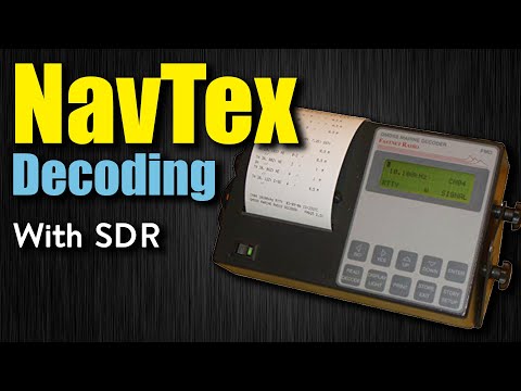 Decoding NavTex with Software Defined Radio - SDRuno RSPdx