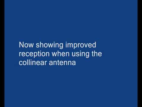 Demonstrating performance of home made 1090MHz ADS-B collinear