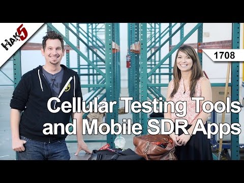 Cellular Testing Tools and Mobile SDR Apps, Hak5 1708