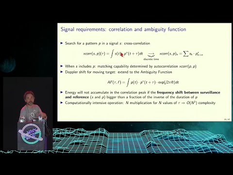 WHY 2025 - Passive and active RADAR using Software Defined Radio