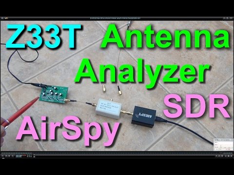 Airspy SDR as a Network Analyzer using for Antenna Characterization