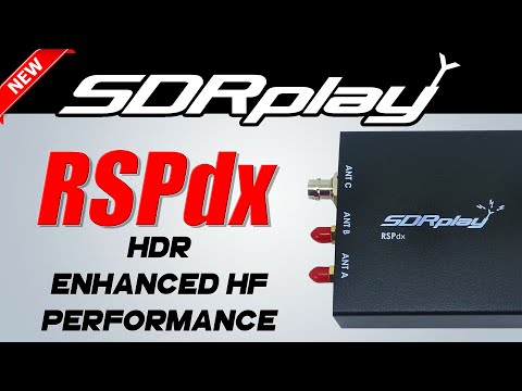 NEW: SDRPlay RSPdx 1kHz - 2GHz HDR SDR Receiver