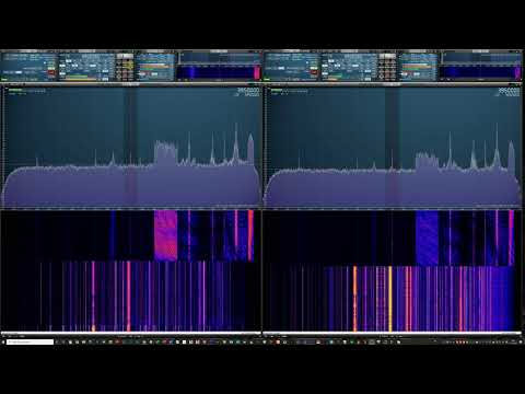 Comparing 4 magnetic loops for hf