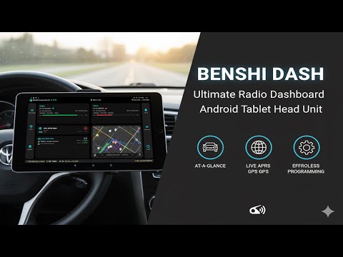 Benshi Dash | The Ultimate Radio Dashboard for VR-N76 UV-PRO Etc