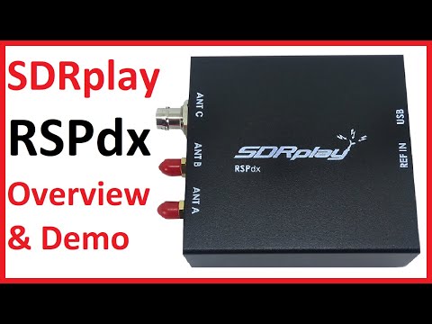 SDRplay RSPdx Overview and SDRuno V1.33 Demo