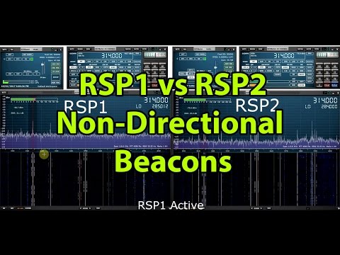 SDRplay RSP1 vs RSP2: MF Non-Directional Beacon Reception