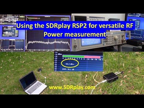 SDRplay RSP2 for accurate RF power Measurement