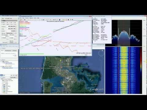 Weather Balloon (Radiosonde) tracking with RTL SDR (RTL2832), Sondemonitor and SDR Sharp