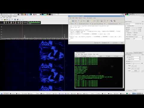 hackrf transmitting images in the frequency domain