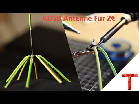 [EN subs] ADSB Antenne für 2€ - DIY