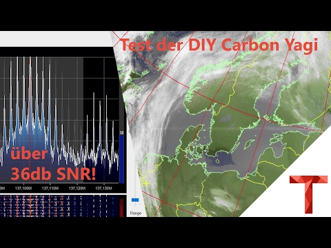 Über 36db SNR!- Test der DIY Yagi aus Carbon