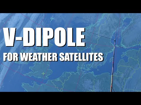 How To Build A V Dipole For Receiving Weather Satellites
