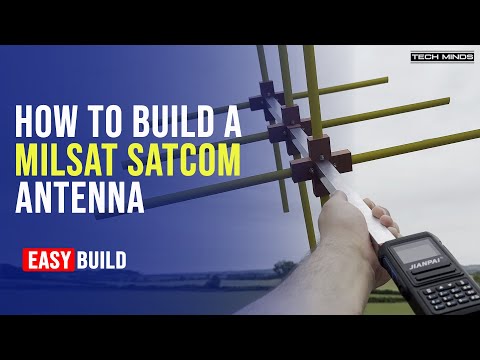 How To Build A MILSAT SATCOM Turnstile Antenna