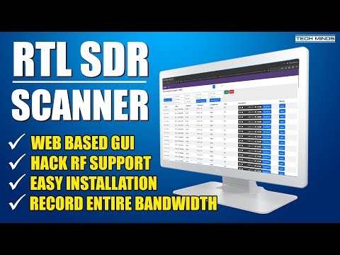 RTL SDR Scanner - FULL Bandwidth Recording With WEB UI