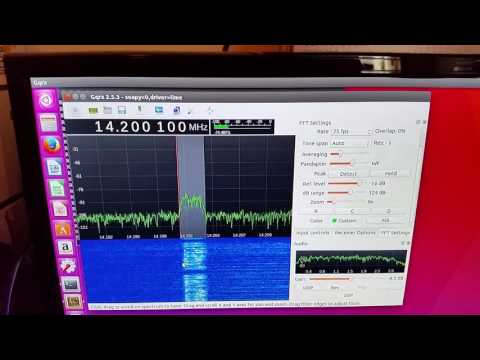 20m Phone Using the LimeSDR in Native HF Tuning Mode Receive