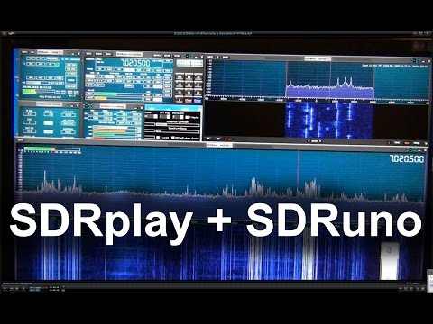 SDRplay with SDRuno Using to characterize RF HF filters