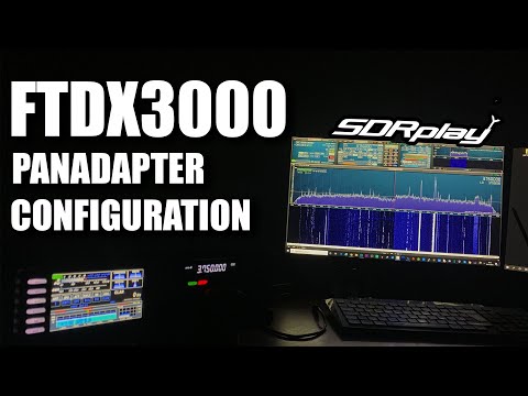 FTDX-3000 Panadapter Setup With SDRPlay RSPdx