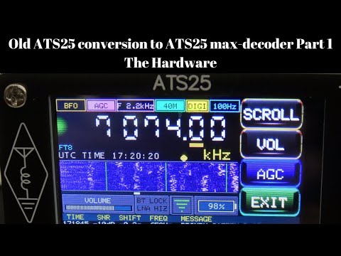 Alter ATS25 umbauen zum max Decoder Teil 1 Die Hardware