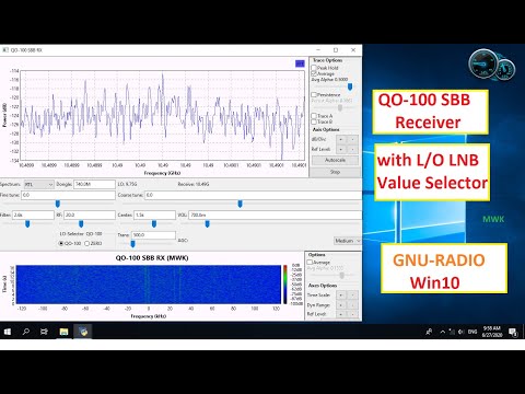GNU-RADIO QO-100 SSB Receiver