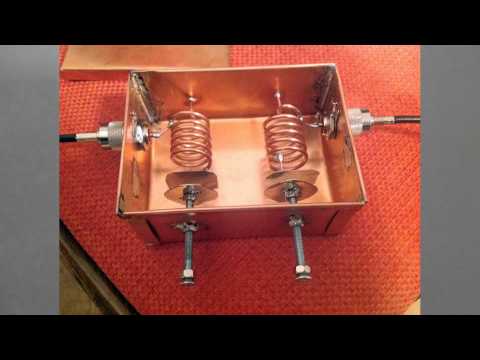 145 MHz Low Loss Bandpass Helical Filter by Mile Kokotov