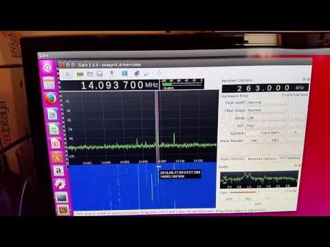 20m CW and RTTY Using the LimeSDR in Native HF Tuning Mode Receive