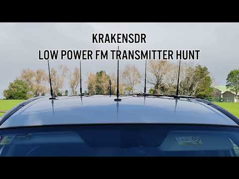 KrakenSDR Low Power FM Transmitter Hunt