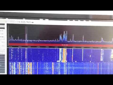 RTL-SDR + UP-64 test on 14MHz