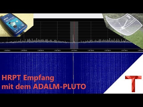 [EN subs] Empfang von HRPT mit dem ADALM-PLUTO SDR - NOAA18