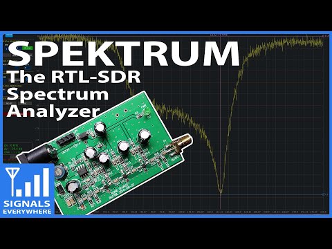 Measuring Filters With RTL-SDR and Noise Source. Spektrum SDR Spectrum Analyzer