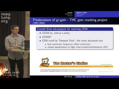 Camp++ 0x7e0 // GSM signal sniffing for everyone with gr-gsm and Multi-RTL by Piotr Krysik