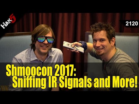 Shmoocon 2017: Sniffing IR Signals and More! - Hak5 2120