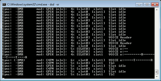 DSD Command Prompt