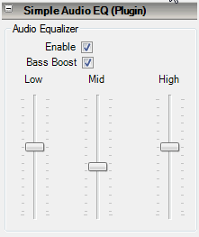 Audio EQ Balance SDR# Plugin