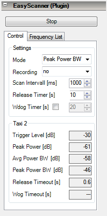 Easy Scanner SDR # Plugin