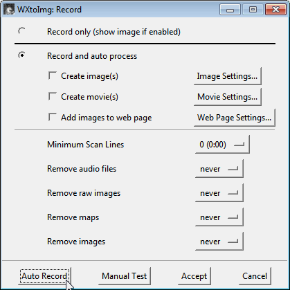 WXtoImg Record Screen