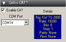 CalicoCAT: CAT Control Plugin for SDR#