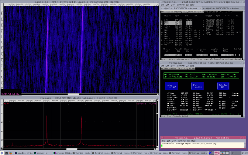 Chinese Yutu Moon Rover Received with RTL-SDR and Baudline