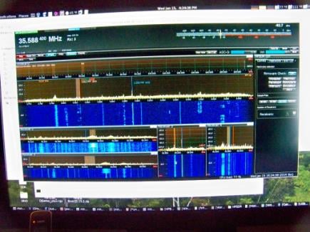 Five RTL-SDR Dongles used with RTL_HPSDR and csSDR64.