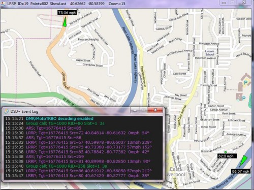 DSD+ V1.5 LRRP GPS Display