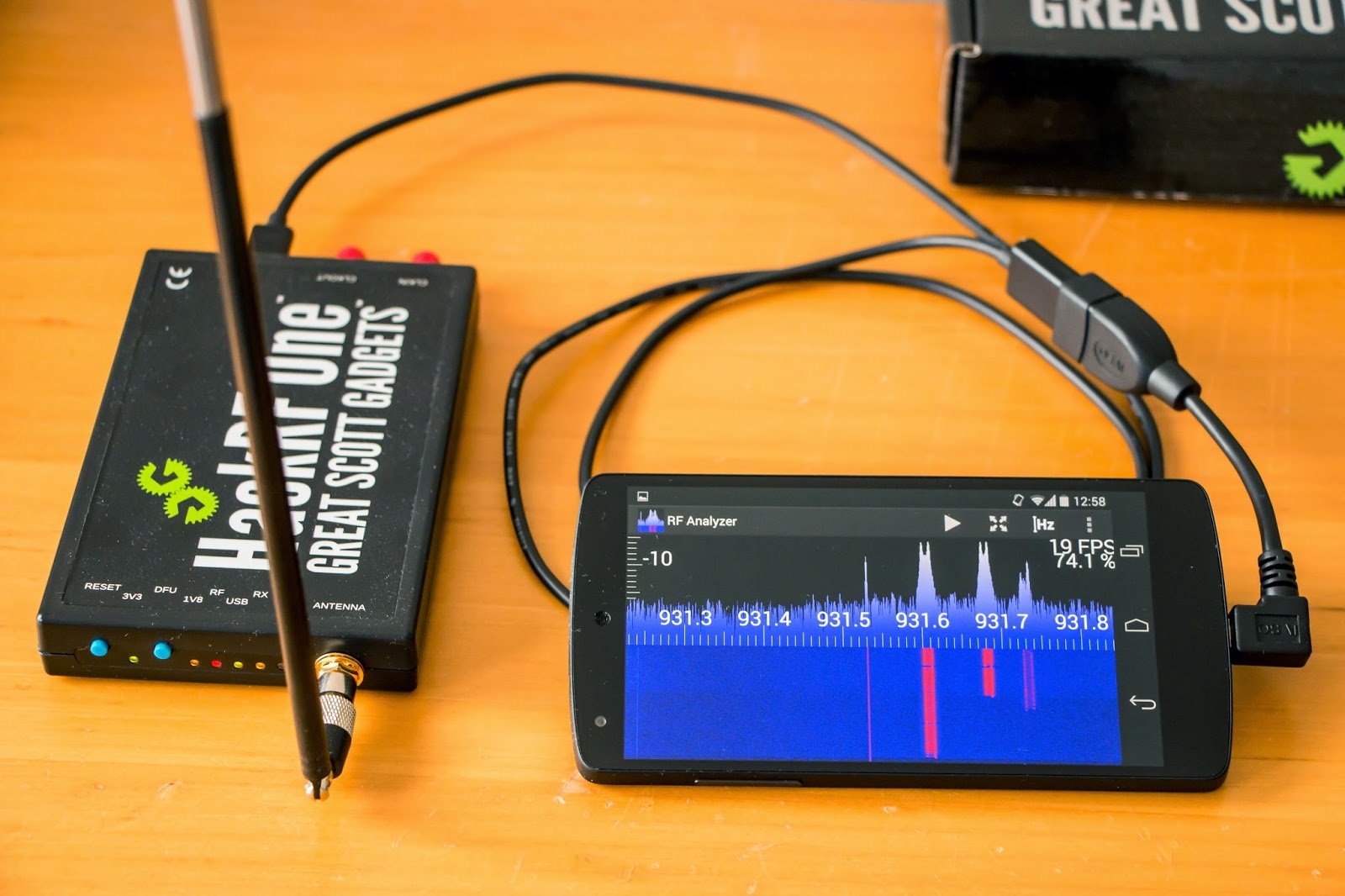 RF Analyzer Android App for the HackRF - rtl-sdr.com