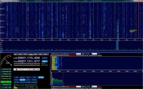 Unmodded reception at 7 MHz