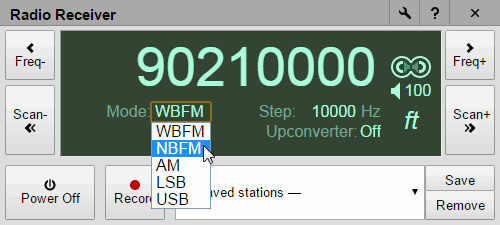 Chrome Radio Receiver