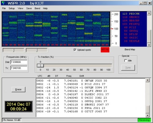 The WSPR Software