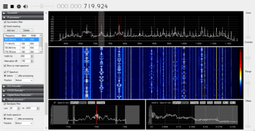 The two new SDR# plugins demonstrated on an AM signal